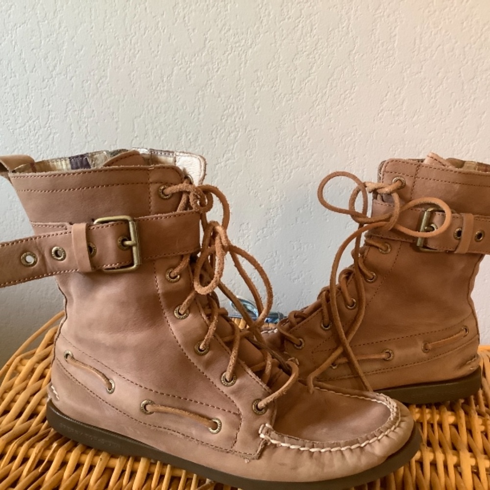 Sperry Leather Boots 7W